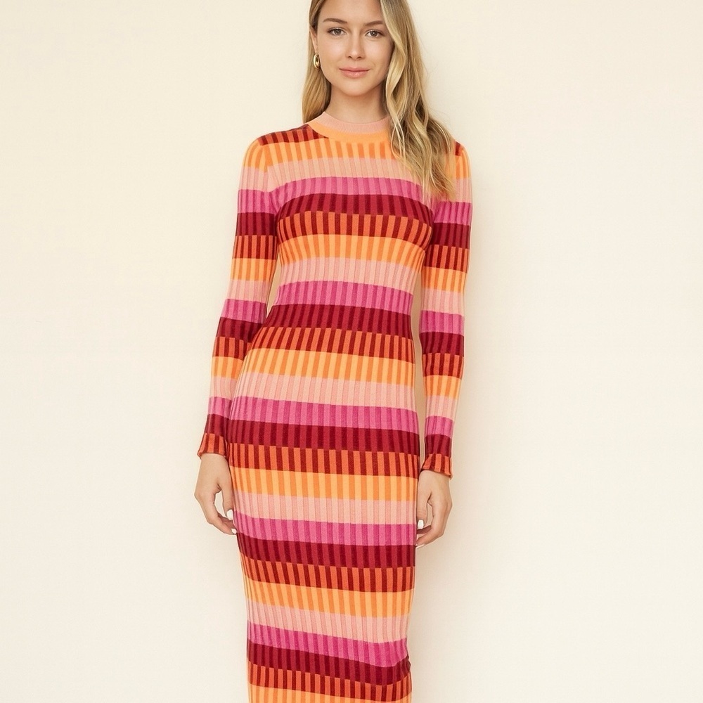 NWOT Fashion Nova knit Sweater dress bodycon size XL